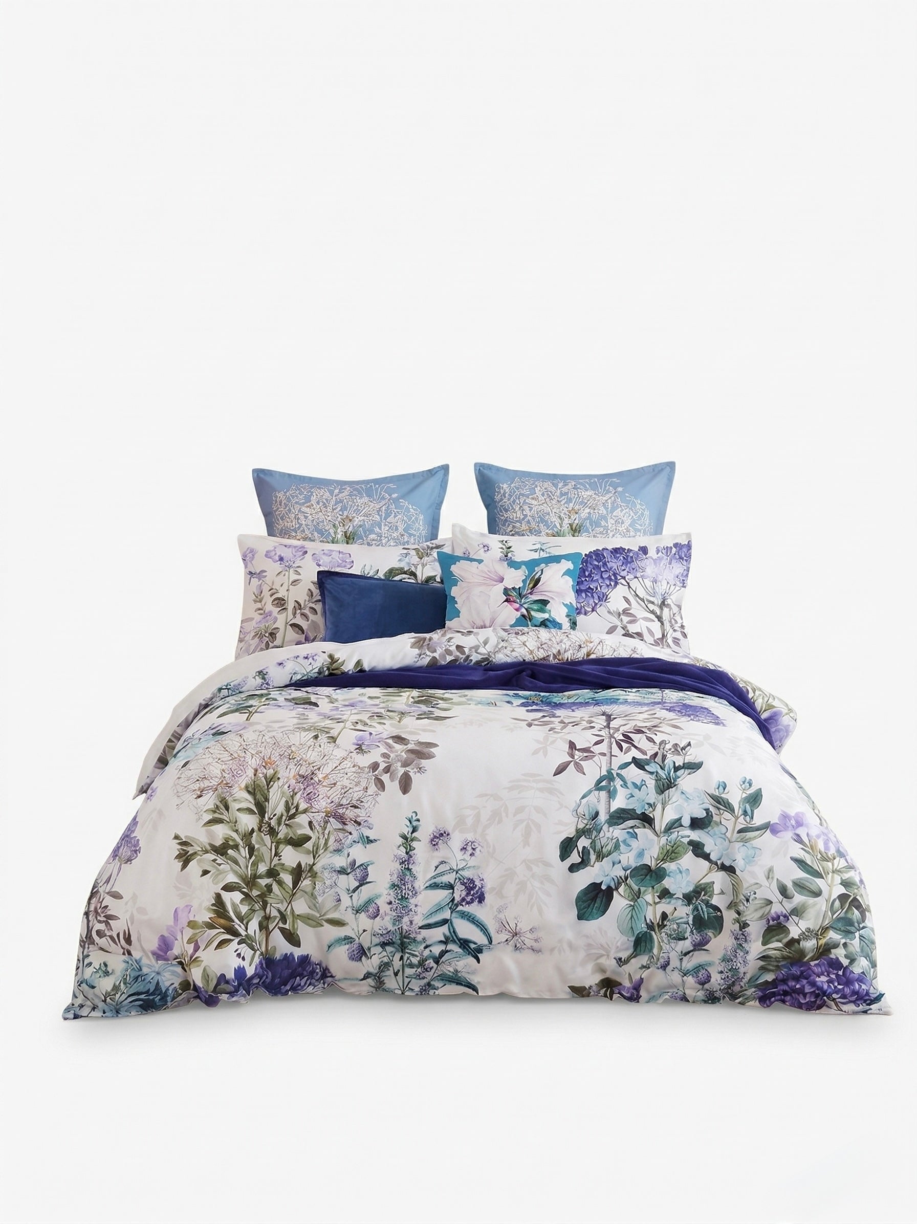 Julia Duvet Cover Set with Julia Euro Pillow Cases