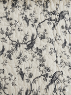 Paris Heritage Floral Humming 3-Piece Quilted Bedspread Set