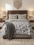 Midnight Toile Heritage 3-Piece Bedspread Set