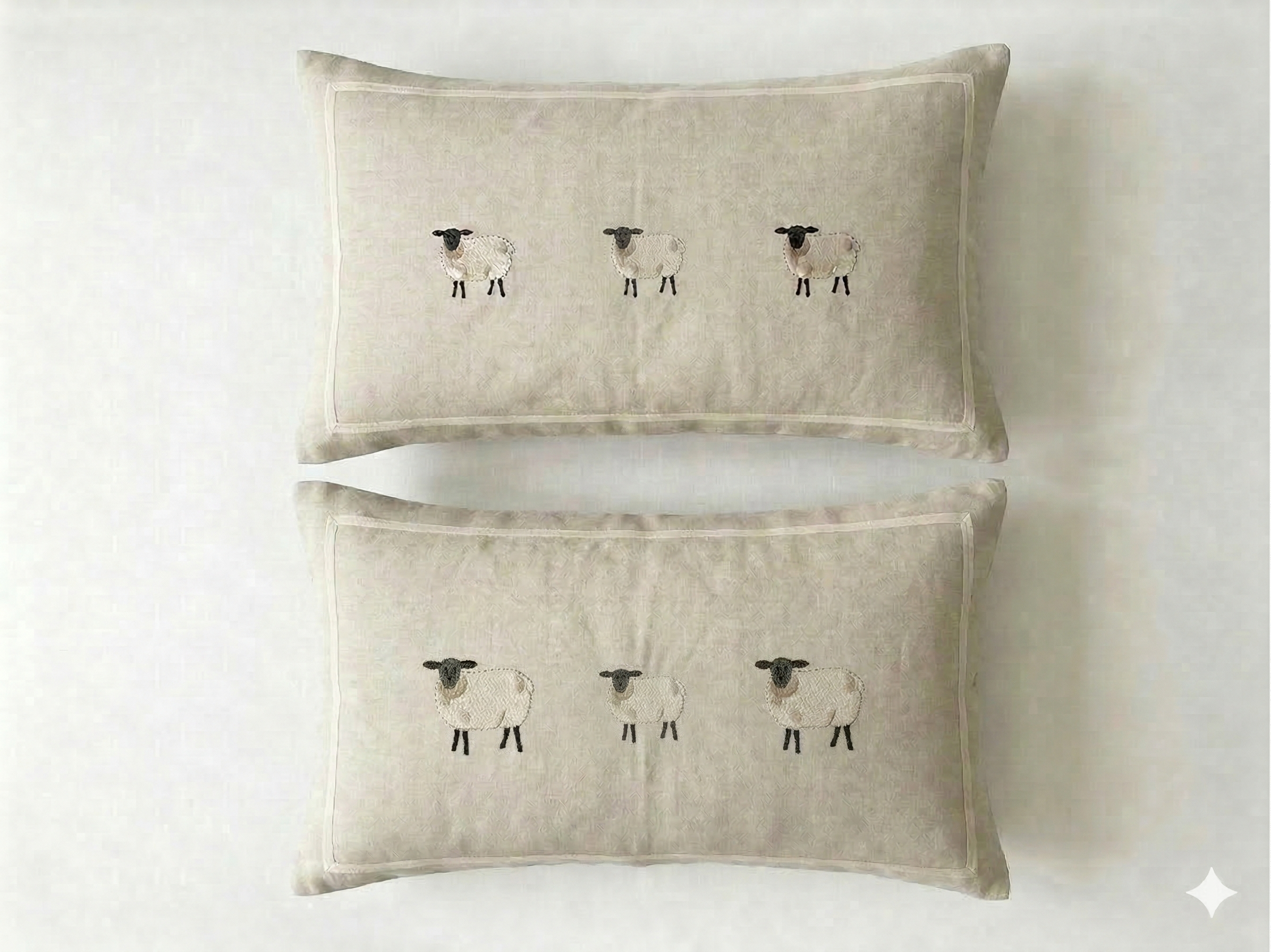 Little Sheep Pillow Cover Pair