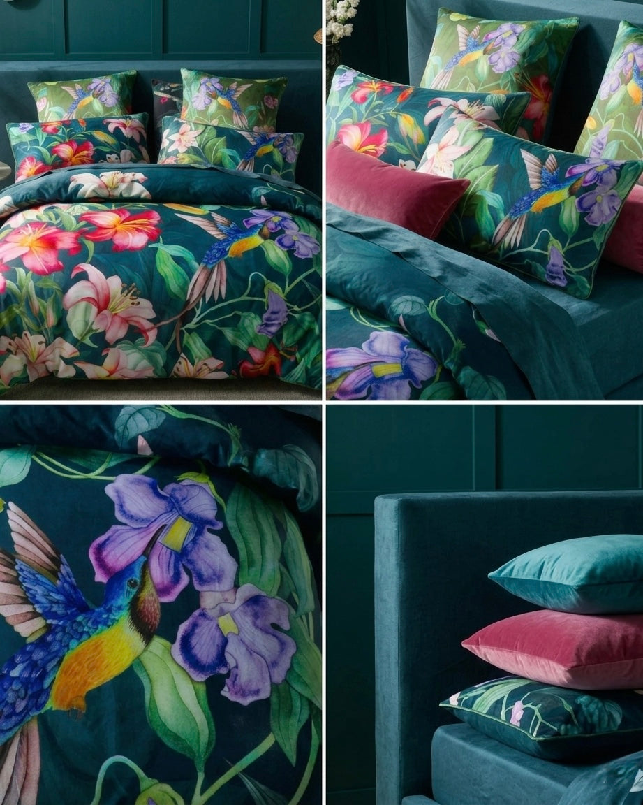 The Azura Selva Queen Duvet Cover Set