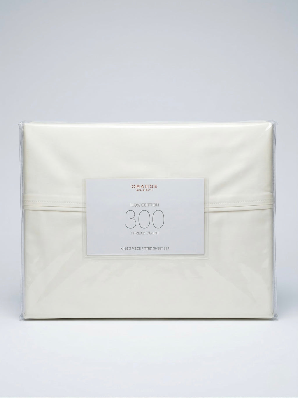 Bed & Bath 300 Thread King Size Fitted Sheet Set