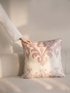 Embroidered Silk-Blend Filled Cushion Pair