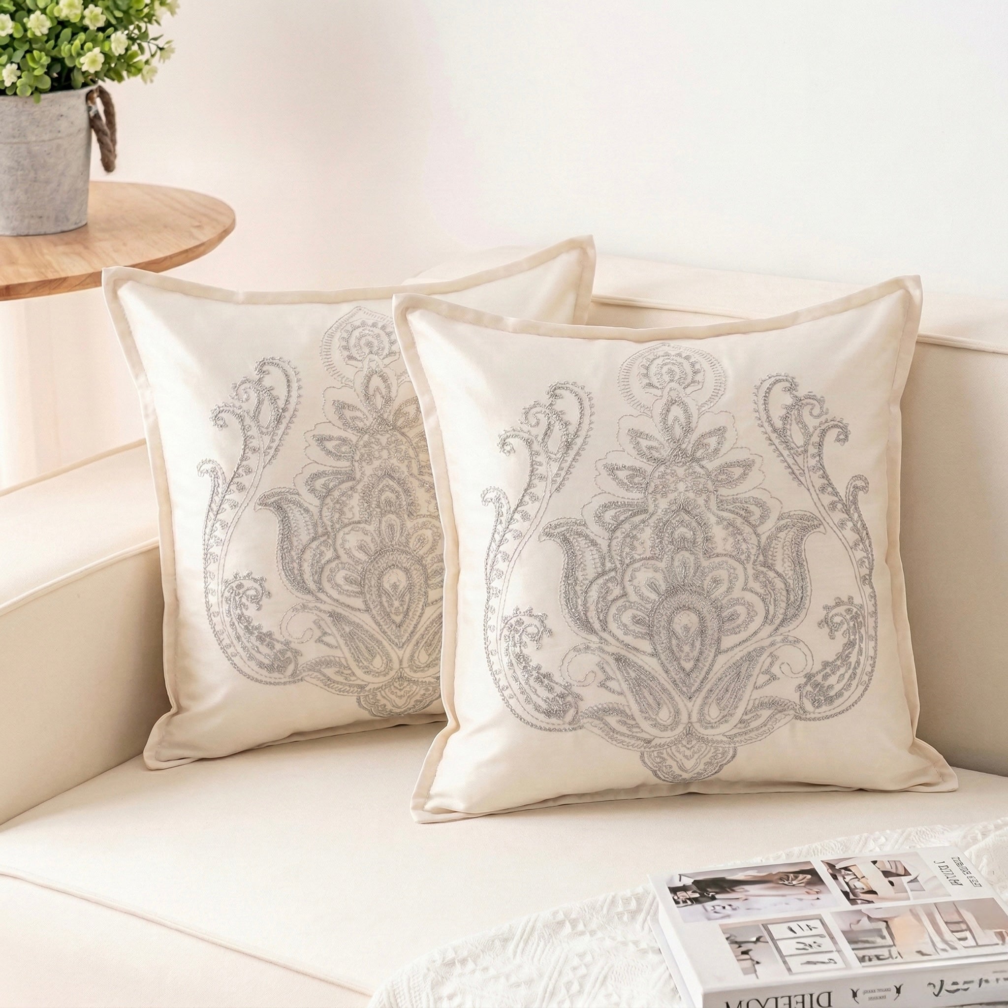 Luna Luxe Filled Cushion Pair