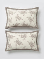 Wildflower Stripe Reversible Quilted 3pc Set - Soft Cotton Quilt Bedding Set for Bedroom