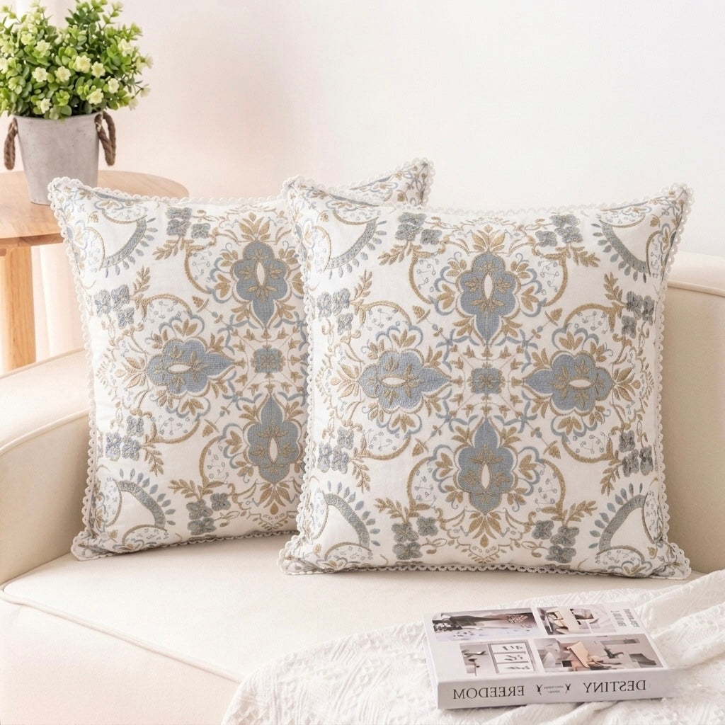 Luna Luxe Filled Cushion Pair