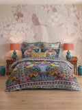 Parisa Black Duvet Cover Set with Parisa Gold Pillowcase Set