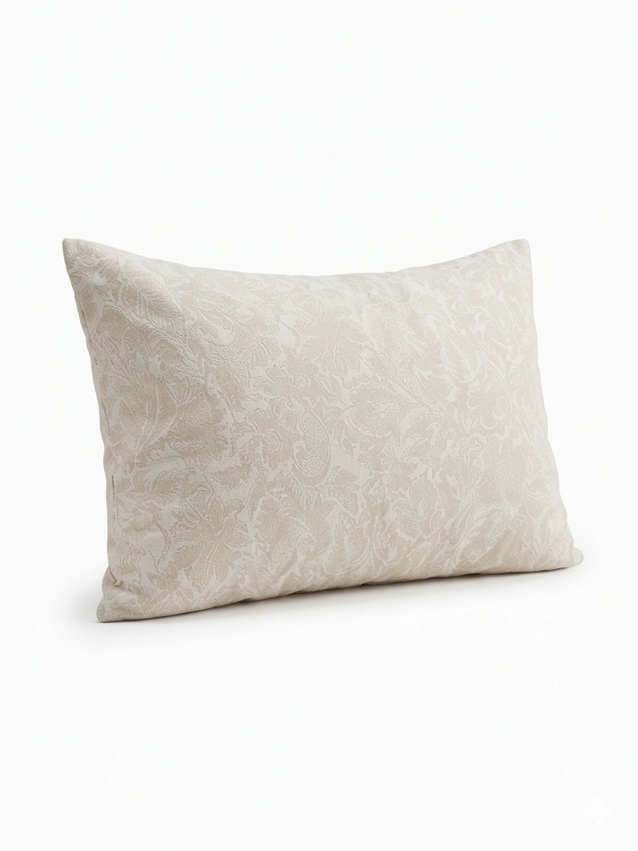 Ivory Bloom King Size Bedsheet Set