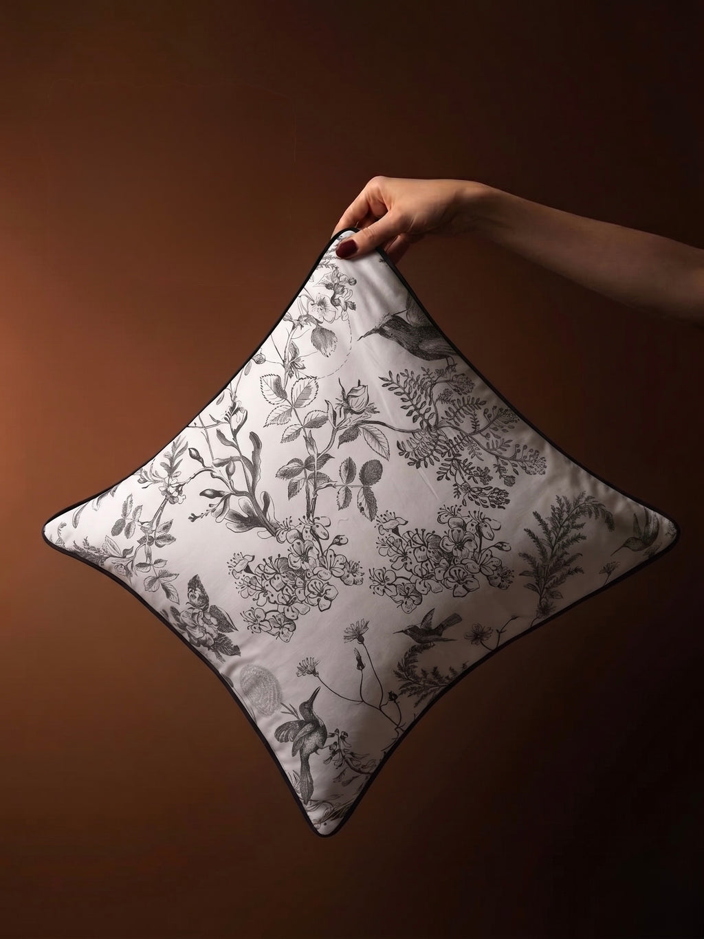 The Botanical Elegance Floor Cushion