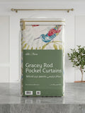 Gracey Rod Pocket UAE Curtain Pair Set