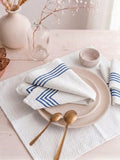The Azure Waffle 6pc Napkin Set
