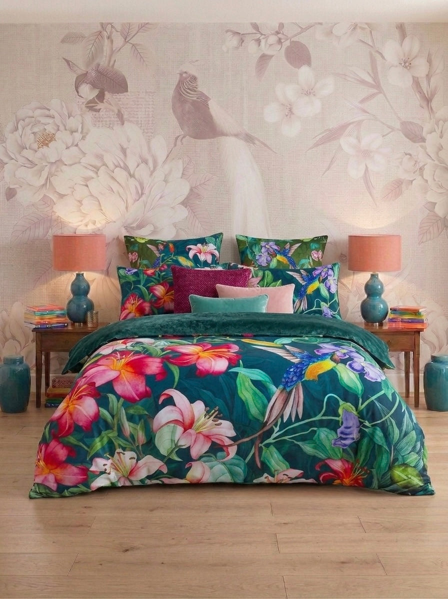The Azura Selva Queen Duvet Cover Set