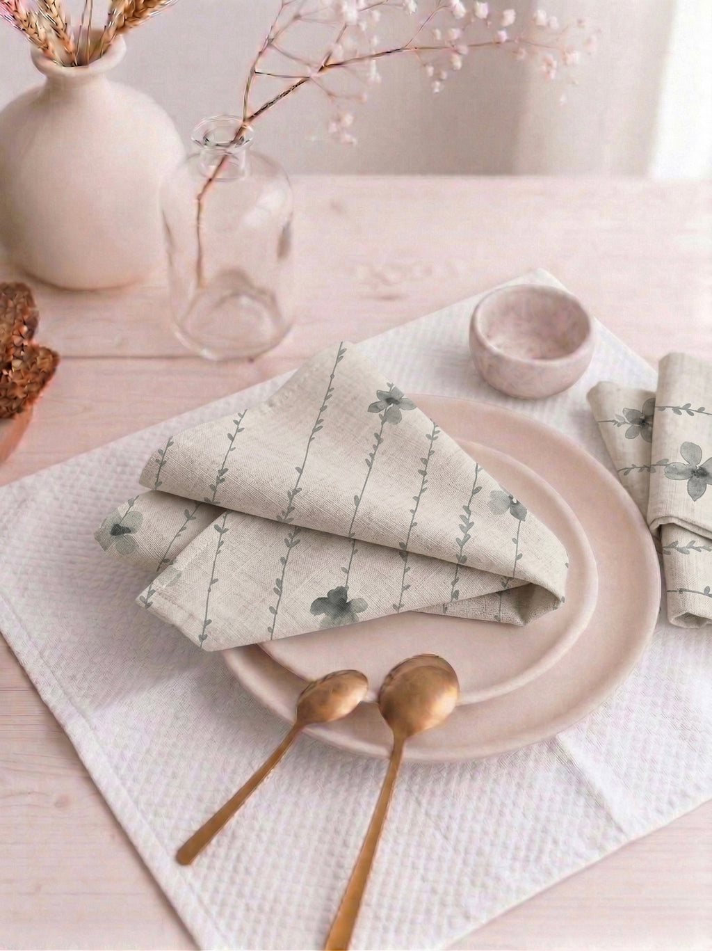 The Willow & Bloom 6pc Napkin Set