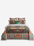 Caspara Multi Duvet Cover Set with Caspara Pillowcase Set
