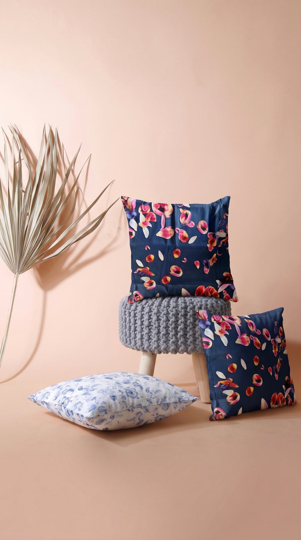 Premium Cacharel Floor Cushion Cover Pair
