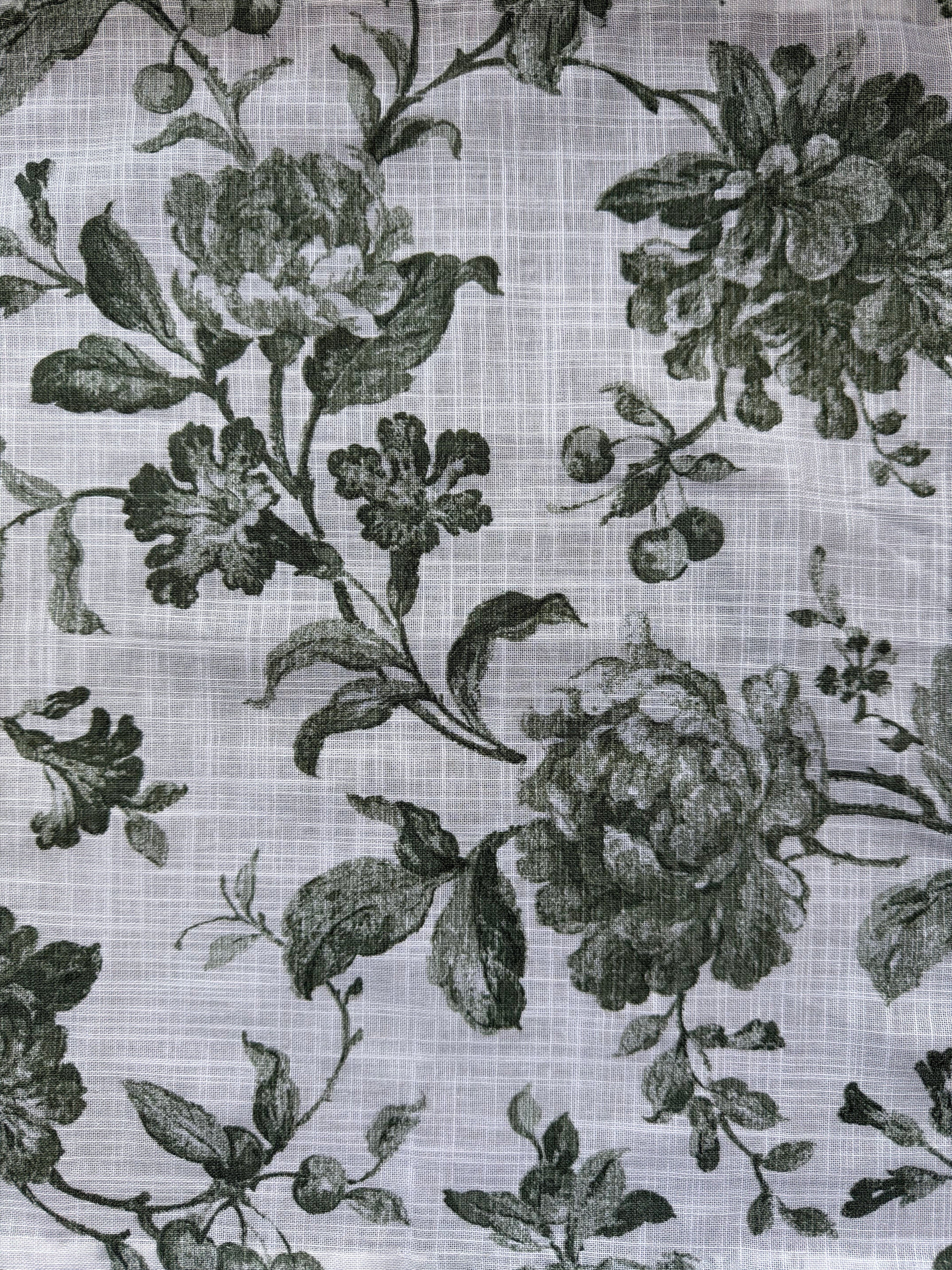 Mauve Botanical Set | 8 Napkins & Oversized Tray Mat