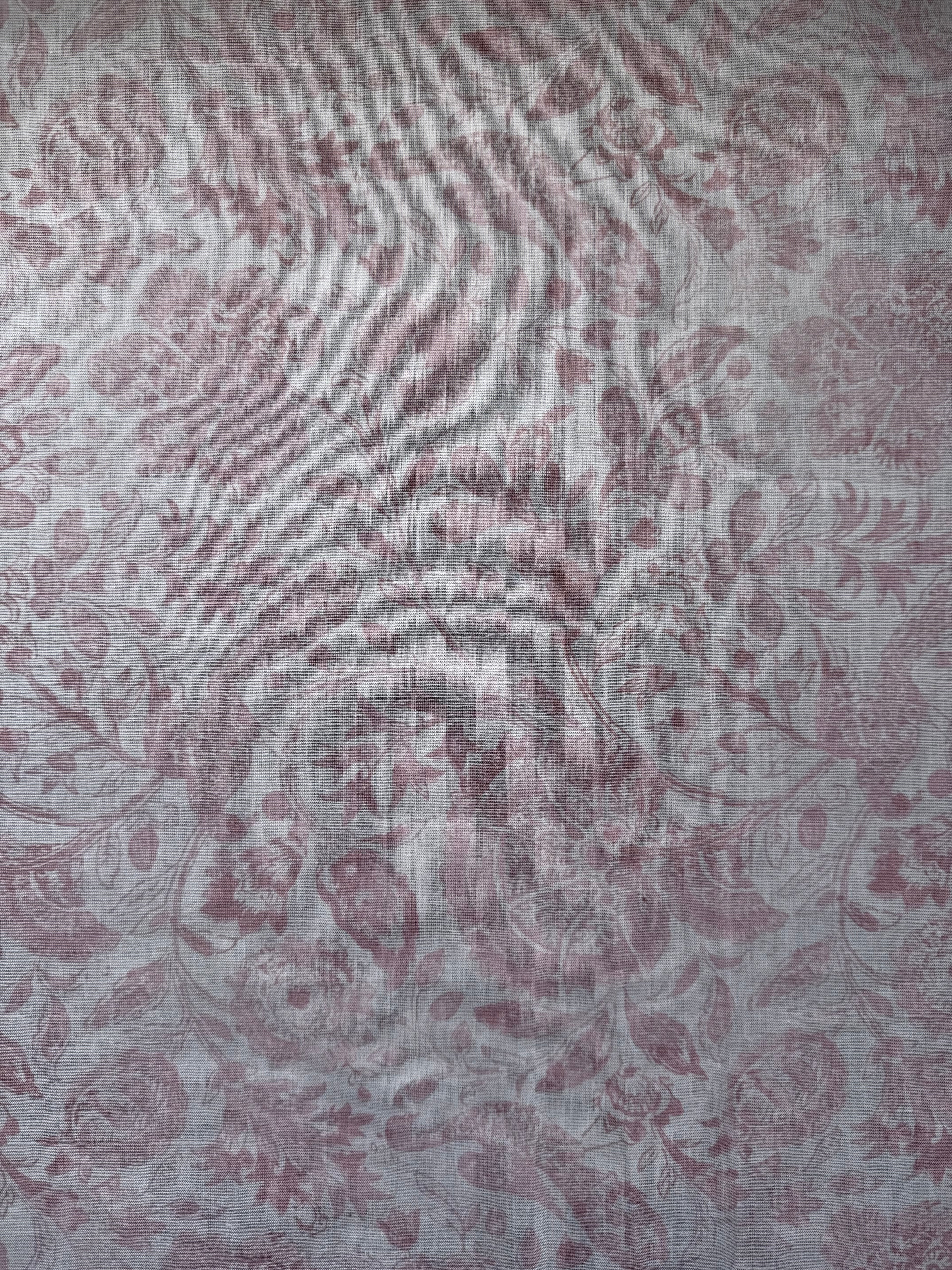 Vintage Rose Linen Set | 8 Napkins & Oversized Tray Mat