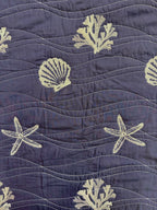 Shell & Starfish Quilted 3pc Set – Bedspread
