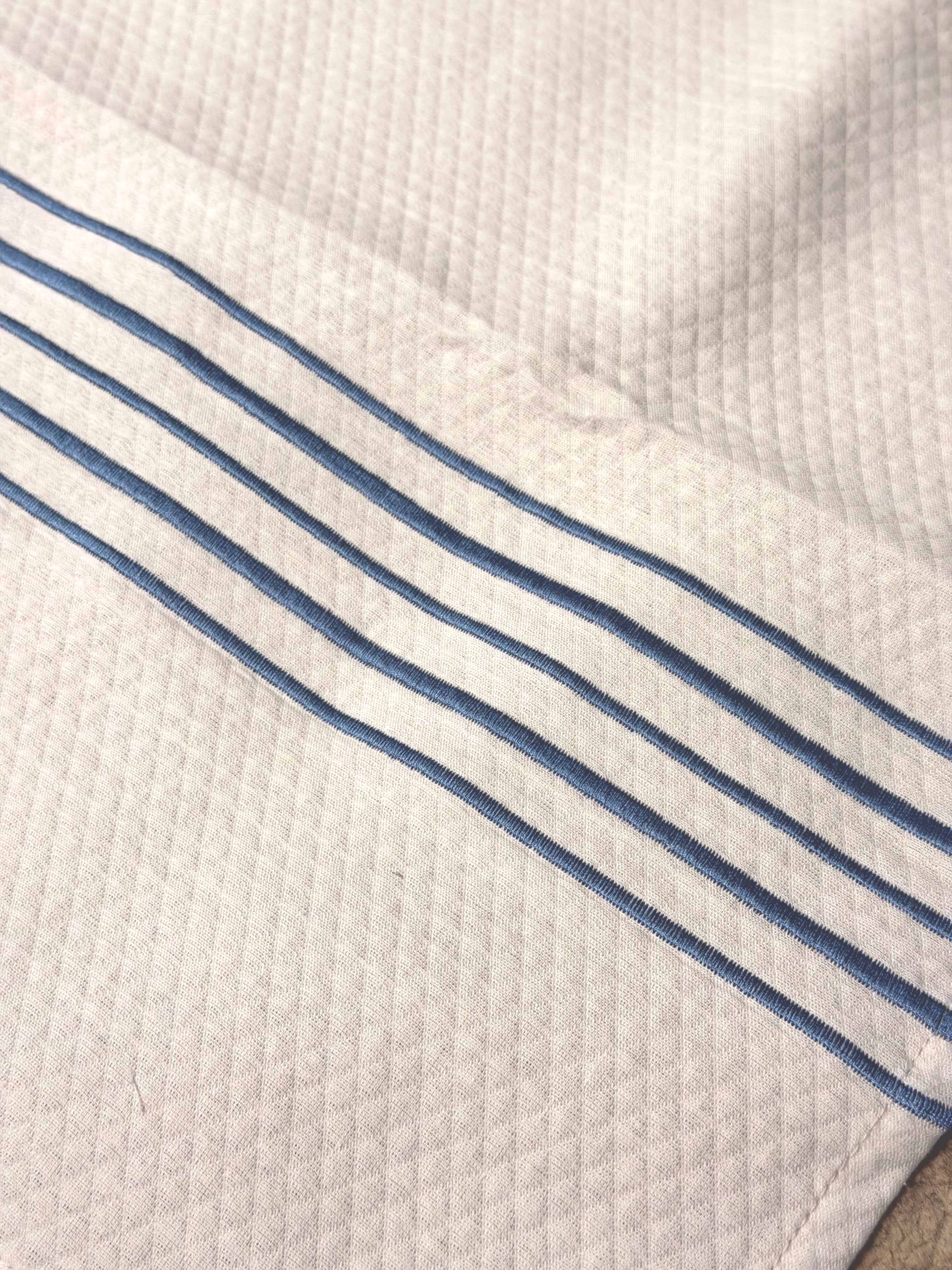 The Azure Waffle 6pc Napkin Set